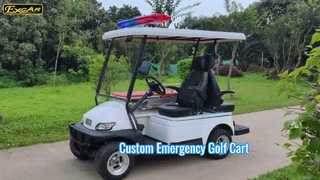 Weißer On-Site-Rettungswagen A1M2: Transfer und Rettung vor Ort – kompakt und praktisch.