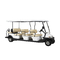 8+3 Seats Electric Sightseeing Shuttle Bus For Resort & Amusement Park